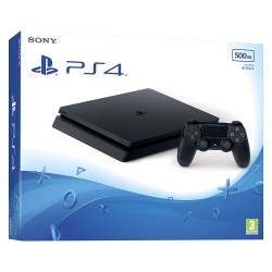 Sony PlayStation 4 (PS4) Slim 500GB, Black (безплатна доставка)